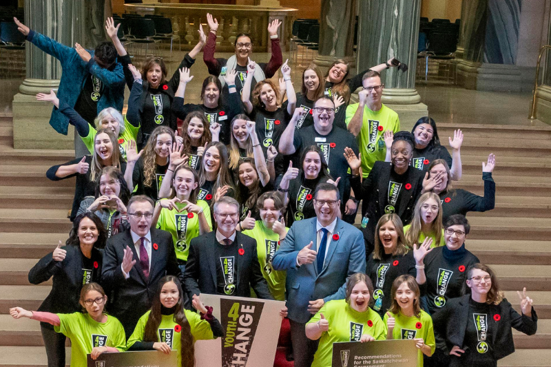 Youth4Change Applauds The Saskatchewan Government for Amendments to the